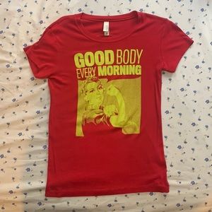 “Good Body Every Morning” T-Shirt ❤️
